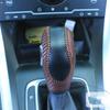Car Gear Shift Knob Cover For Ford Mondeo Escape Kuga Ecosport Edge Focus Escort Leather Gearbox Shift Knob