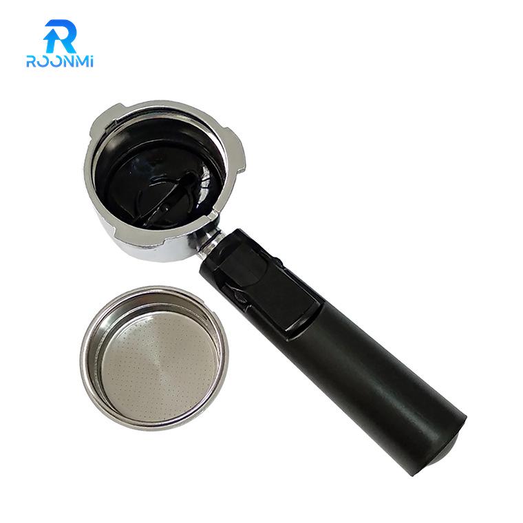 Juego de Portafiltro de Tres Orejas de 51 mm con Taza Dosificadora y Cesta de Filtro para Máquinas de Café HOMIXVITEK.
