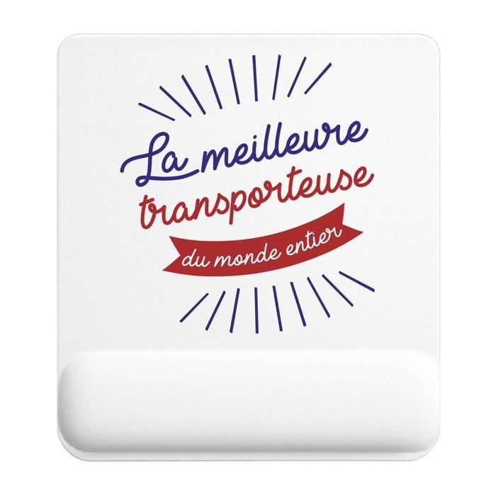 Tapis de souris - PLANETEE - Planetee Original - 22x18 cm - Surface lisse antidérapante - Épaisseur 3 mm