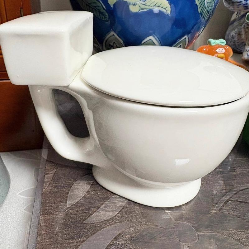 Creative Toilet Funny Cup Ceramic Cartoon Personalized Mug Birthday Gift Funny Personalized Water Cup