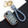 Housing Remote Fit For Renault Fluence Clio Fit For Lada Sedan Largus Kalina Granta Vesta X-Ray Xray Tpu Auto Key Fob Cover Remote Case Key Ring