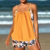 2025 European & American Stylish Slimming Women's Tankini Swimsuit