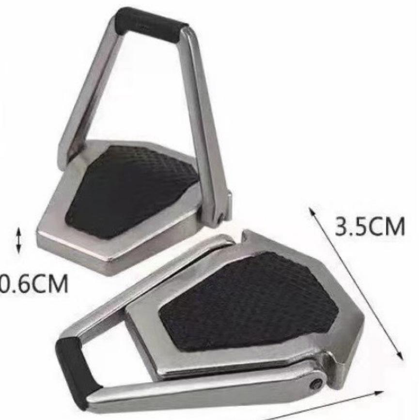 Zinc Alloy Invisible Laptop Stand - Portable Mini Heat Dissipation Pad
