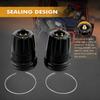 For 2.5" FOX Rear Shock Nitrogen Reservoir End Cap Lid for Polaris Yamaha CanAm Arctic Cat Honda Talon 1000X-4 Non-Live Valve
