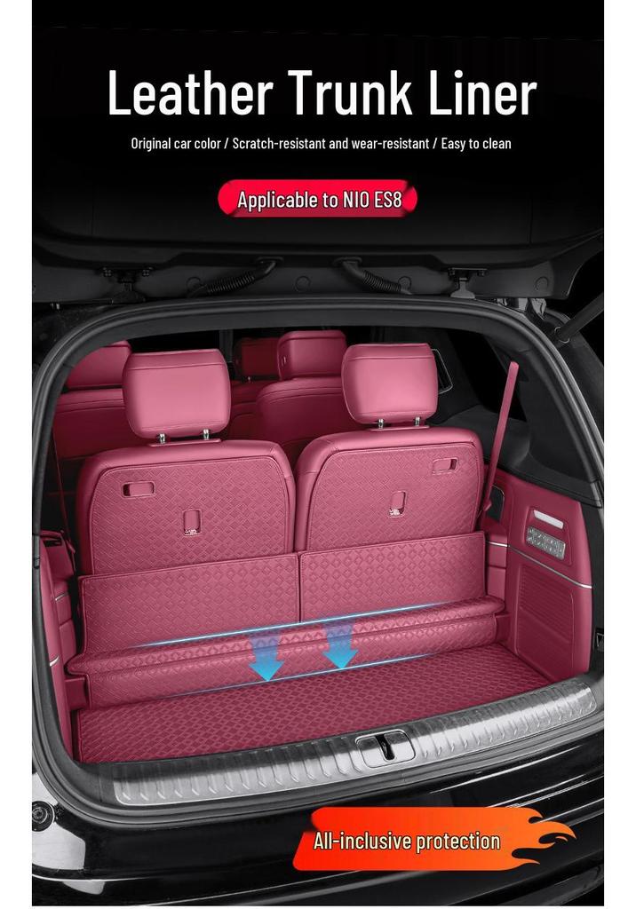Third-Gen Nio ES8 Trunk Mat & Seat Back Accessories for 26 Models