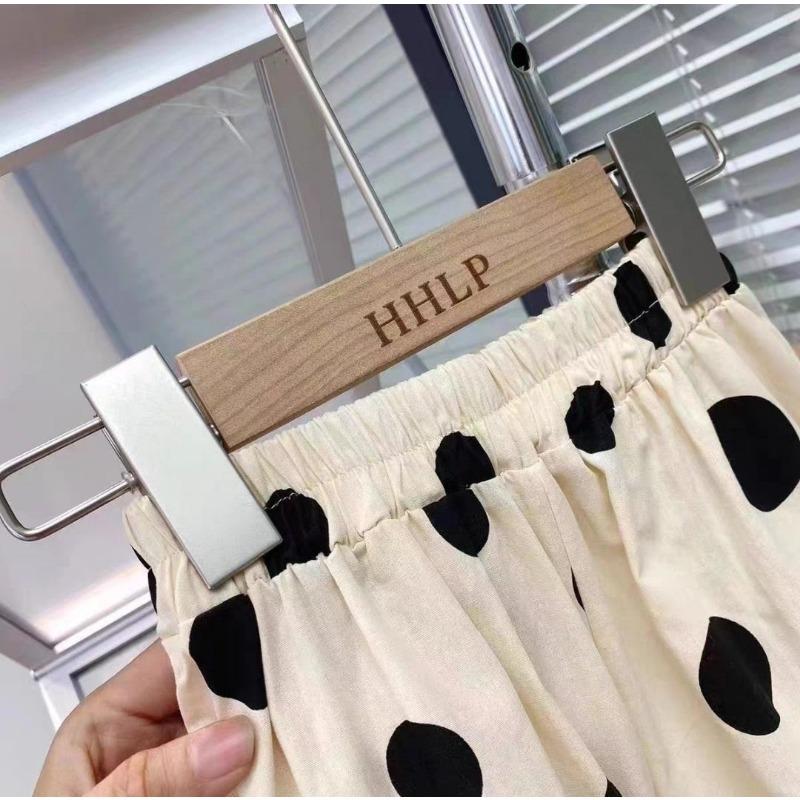 Kids Girls Summer Casual Two Piece Set Sling Skirt Straight Pants