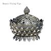 1pc Metal Lotus Incense Burner Ornament Buddha Hall Decor Incense Burner Incense Set Incense Insert Sacrificial Accessories