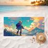 Zelda Soft and comfortable beach towel perfect for vacations and poolside use an ideal gift for summer holidays