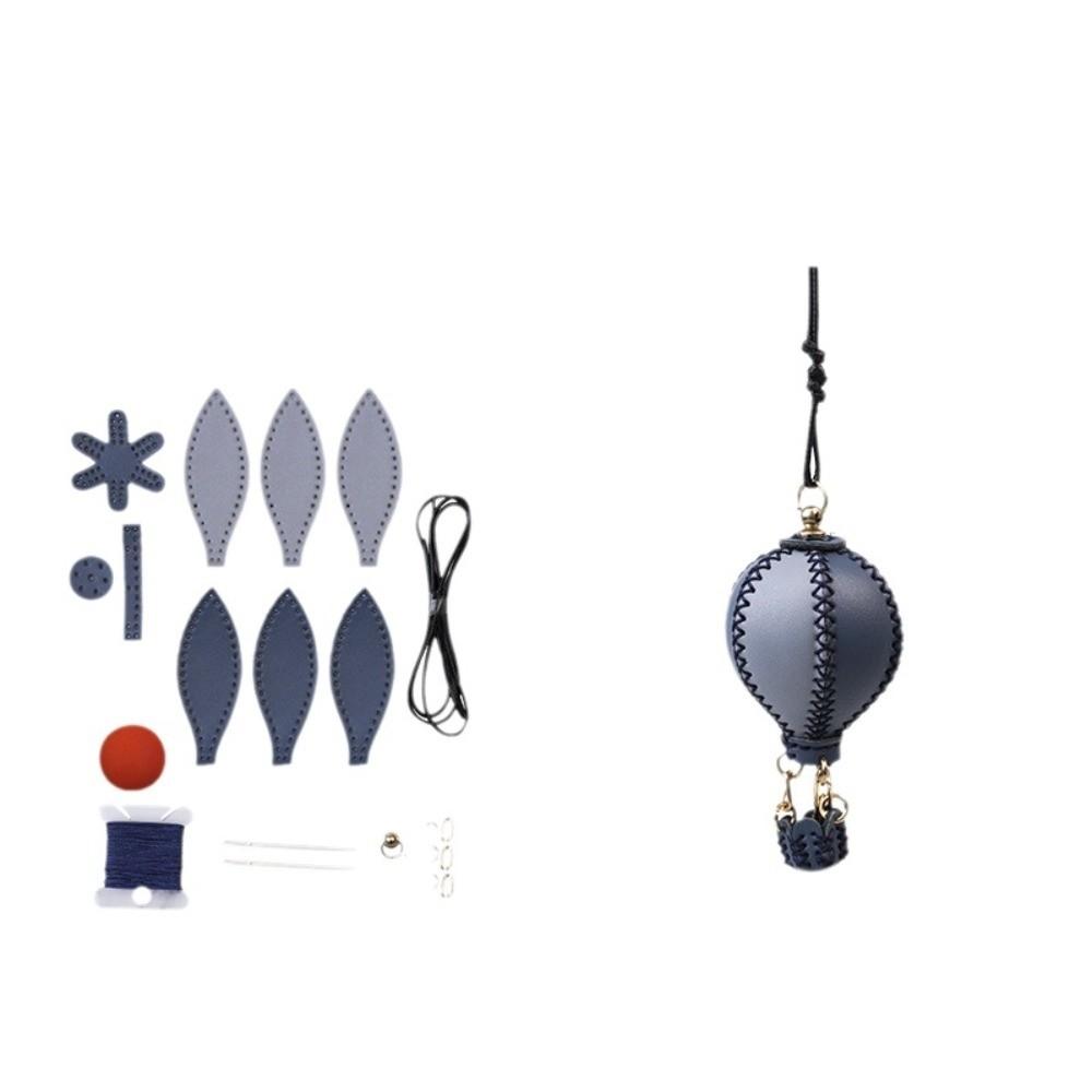 Hot Air Balloon Car Key Ring Versatile Keychain Lanyard Mini Keychain DIY Keychain  Bag Charms