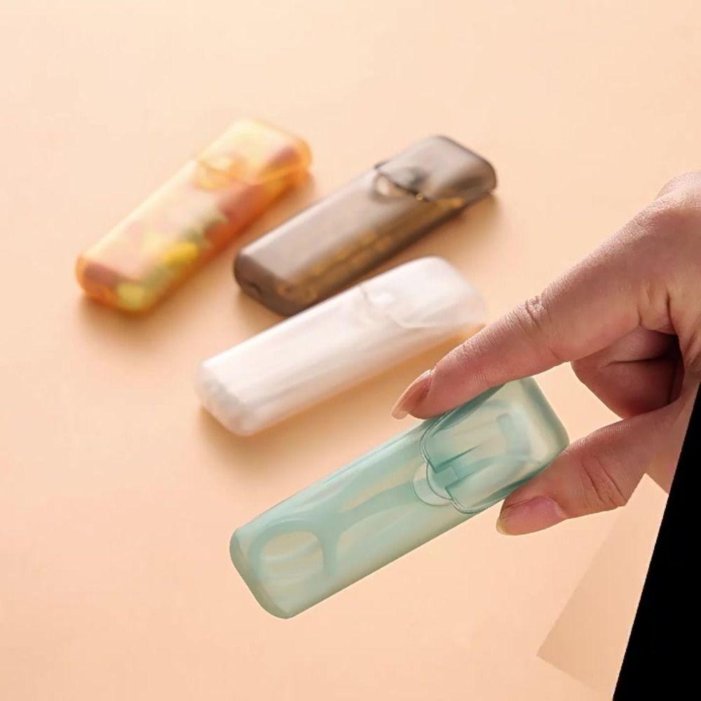 Portable Toothpick Box Classification Object Finishing Box Cotton Swab Container  Travel