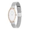 Calvin Klein Ewige Serie Uhr Quarzwerk Edelstahlarmband Weißes Zifferblatt Damenuhr Erhältlich Geschenkbox Einfache Stahlkette 25200157