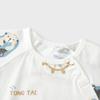 TONGTAI Unisex Baby Cotton Short-Sleeve Romper