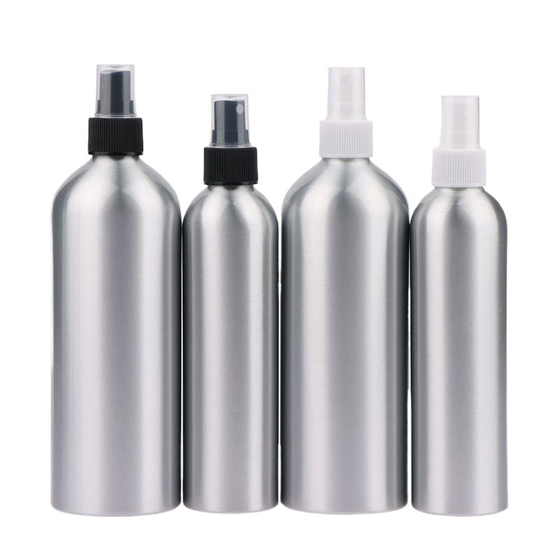 30/50/100/120/150/250/500Ml Empty Aluminum Spray Bottle Cosmetic Bottle Mini Metal Atomizer Bottles Travel Size For Cosmetics
