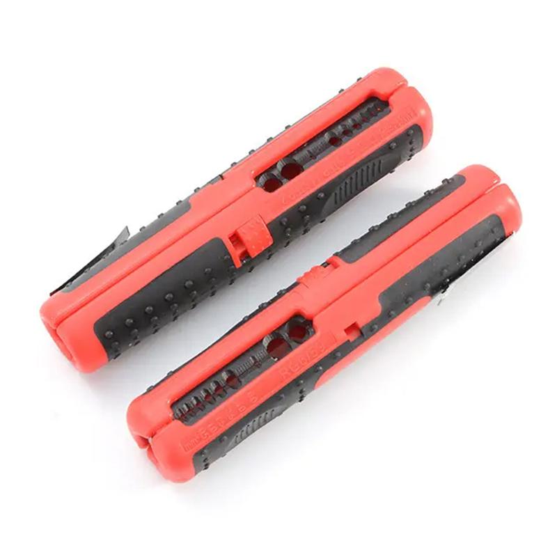 Hardware Tool Multifunctional Cable Wire Stripper Cutter Pliers Hand Tool Portable Anti-Skid Handle Strip Pen Clip