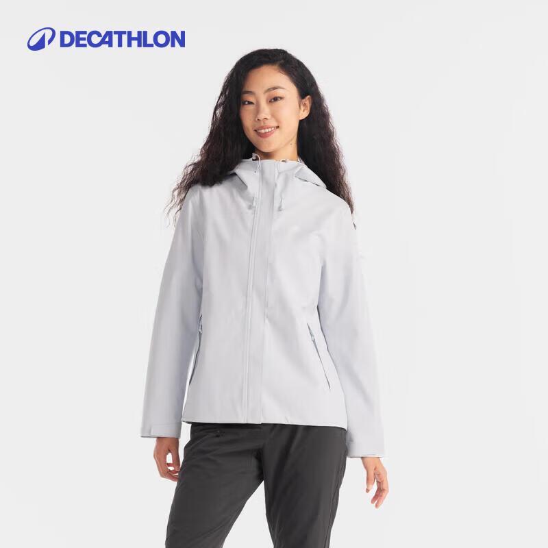 Decathlon Women s MH150 Outdoor Waterproof Windproof Hiking Jacket 2XL