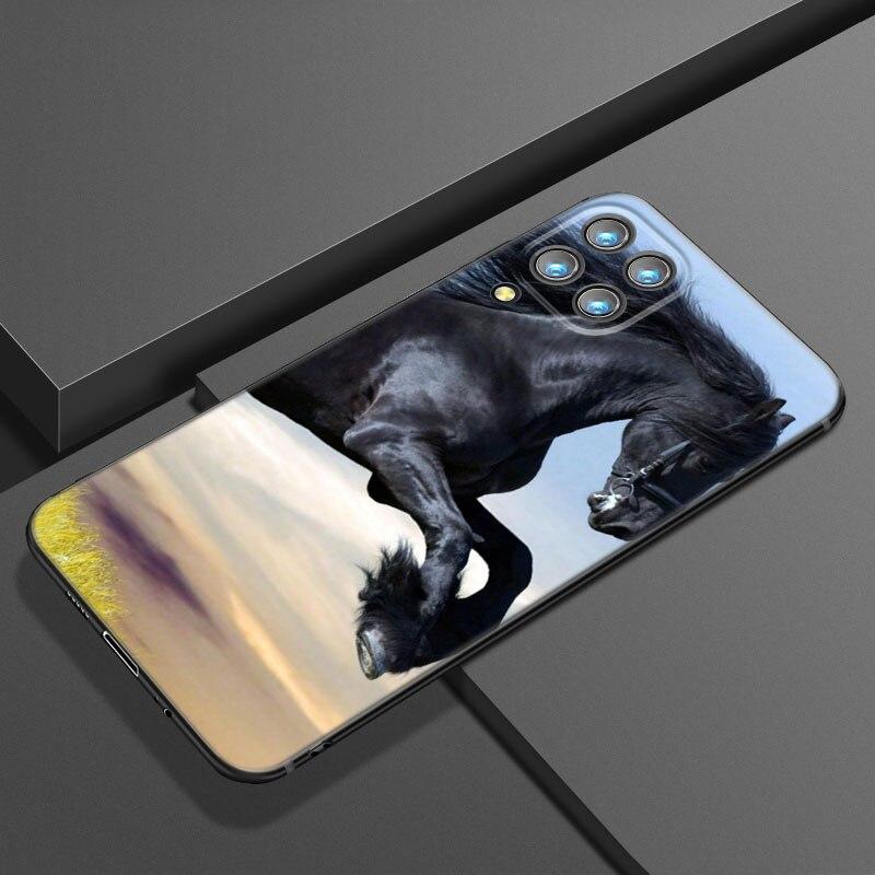 

Чехол для телефона с бегущим животным и лошадью для Samsung Galaxy A21 A30 A50 A52 S A13 A22 A32 4G A23 A33 A53 A73 5G A12 A31 A51 A70 A71 A72 Samsung A73 5G
