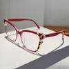 Women Vintage Glasses Stylish New Multi-color Rim Blue Light Blocking Decor Eyeglasses Trendy Brand Design Optical Frames