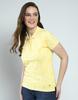 MONTE CARLO Womens Printed Collar Neck T-Shirt