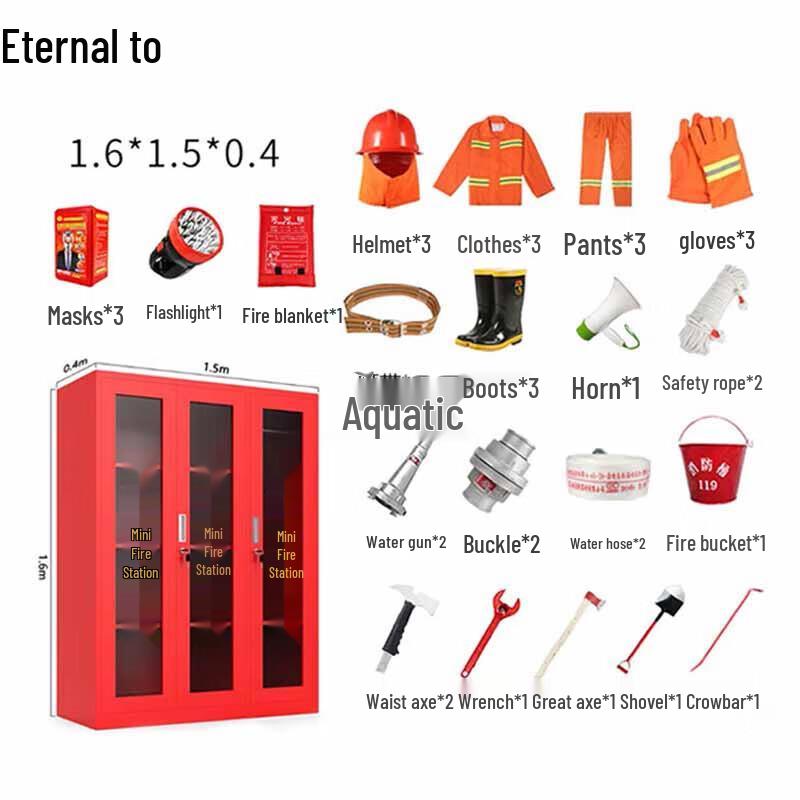 Yongzhi 02 Style Mini Fire Station Cabinet Kit