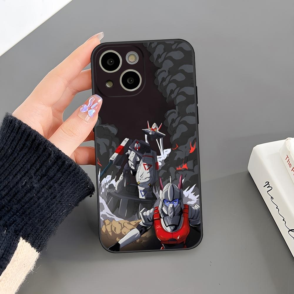 R-Robotech Robert Macross Phone Case For iPhone 18 17 Pro Max 16 15 14 Pro Max 13 Mini 11 12 Xr X Xs SE Plus Back Cover