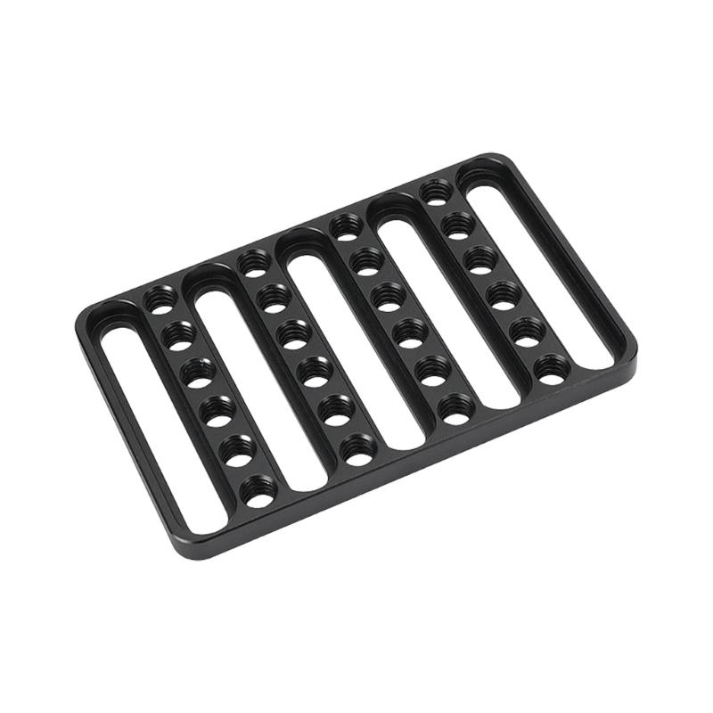 Multi Purpose Camera Mounting Plate Easy Installtion with Standard 1/4-20 Thread Holes for DSLR Cage Accessories 1