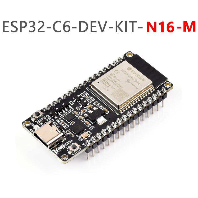 ESP32-C6 Microcontroller WiFi 6 Development Board 160MHz Single-core Processor Supports USB And UART Development Board