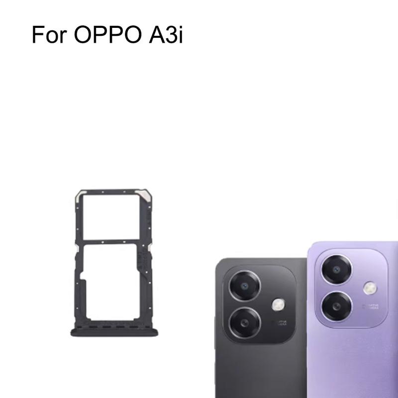 

For OPPO A3i Sim Card Holder Tray Card Slot For OPPO A 3i Sim Card Holder Replacement Parts коричневый