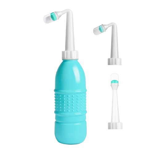 Female Cleansing Bottle - Portable Anal Douche Cleansing System | Female Vaginal Cleansing System, Best Female Douche Bottle for Women, Ergonomic Vagi