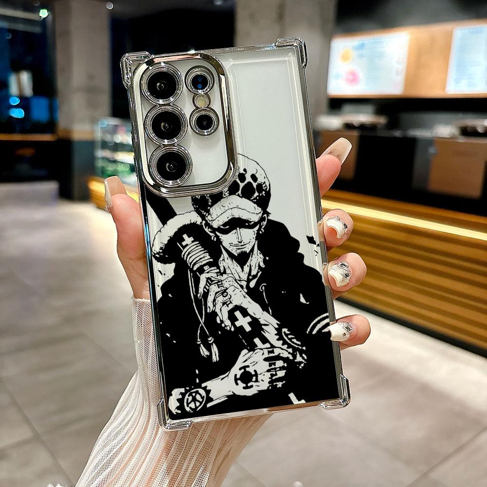 One Pieces Adventure King Luffy Coque For Galaxy S26Ultra Phone Case For Samsung S26 S25 S24 S23 S21 Ultra S20 FE S25 Plus Cover
