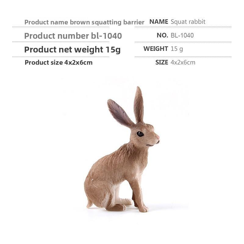 Wildlife Animal Pvc Static Models For Home Decor Gift For Nature Enthusiasts