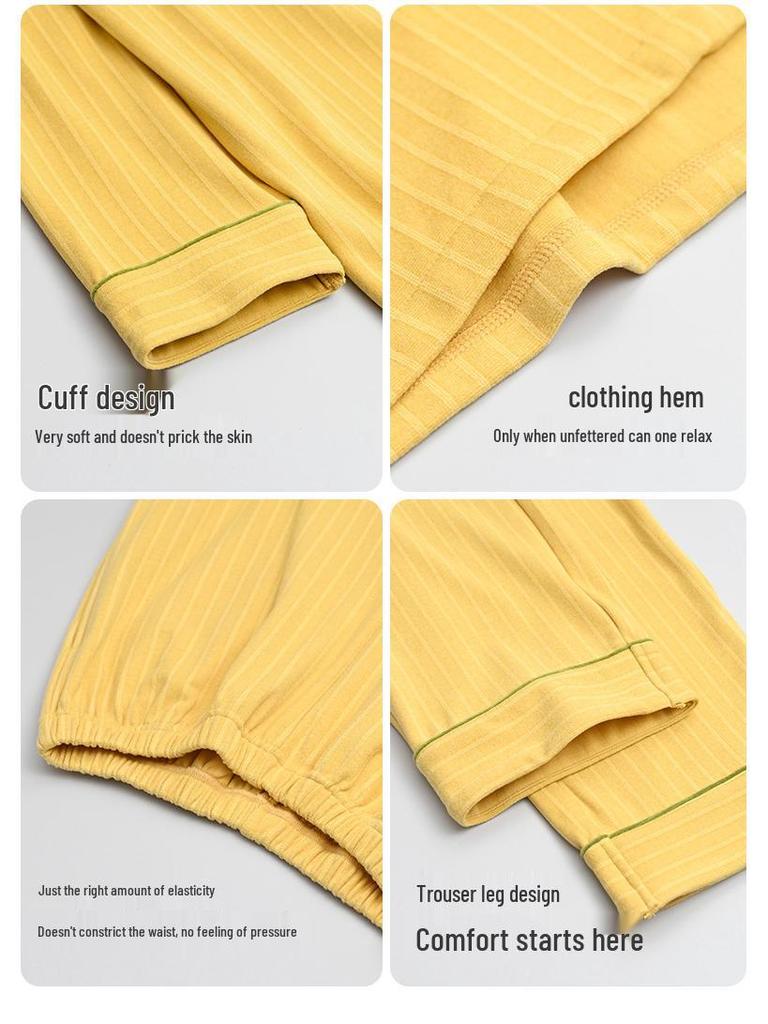Couples' Velvet Pajamas Set: Autumn/Winter Fashion for Men & Women