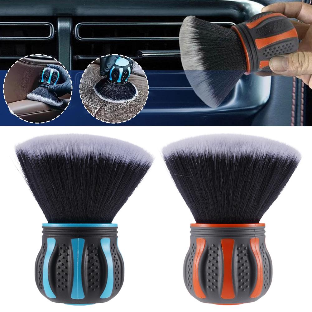 NEW Small Multi-Purpose Detailing Brush Soft Bristles For Dusting or Scrubbing Interior & Delicate Surfaces Car Cleaning To A5K5