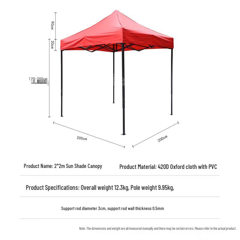 Jingan Tong Outdoor Heavy-Duty Folding Canopy