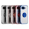 Galvanisch Behandelde Transparante Magnetische Ringstandaard Case voor Google Pixel 7 8 9 10 Pro XL 10A 9A 8A 7A 6A Schokbestendige Houder Cover