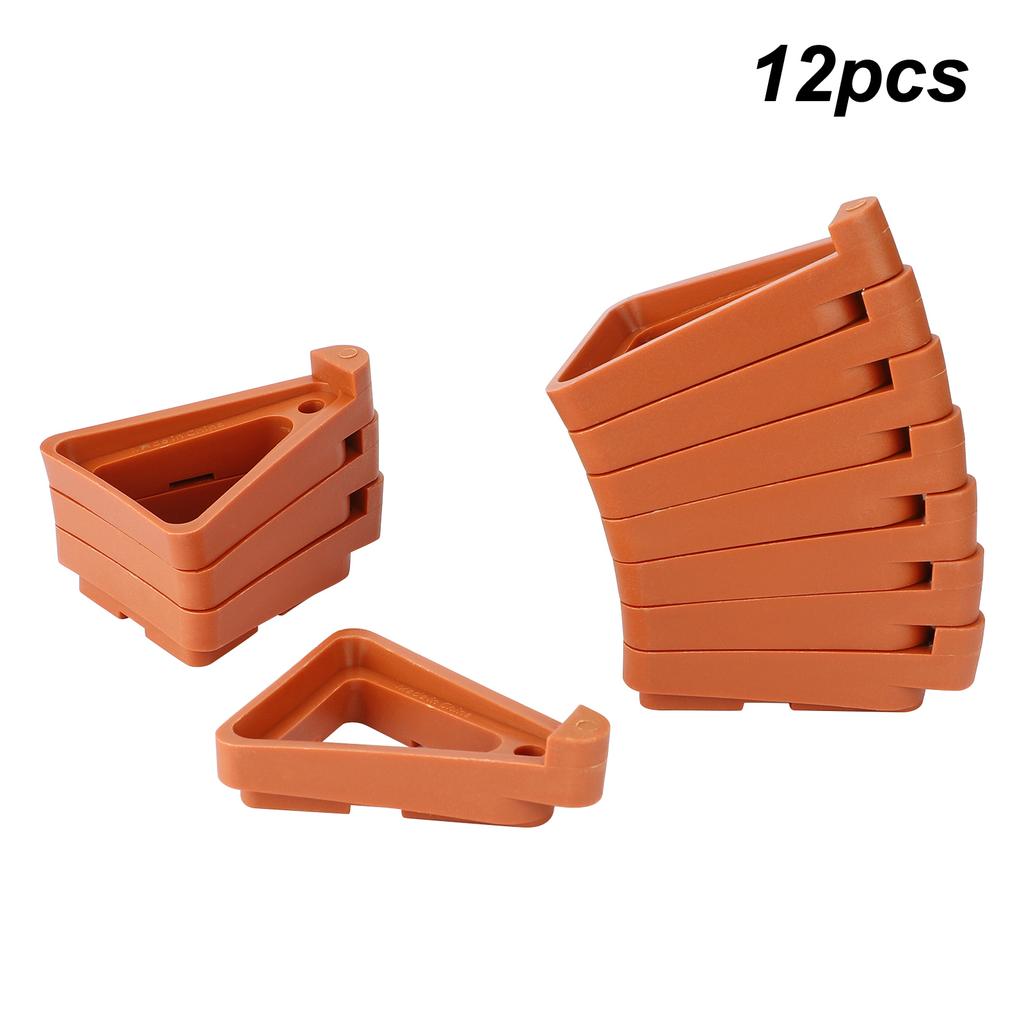 12Pcs Flower Pot Feet Breathable Plant Pot Stand Pads for Indoor Home Garden Anti Rot Base Tray