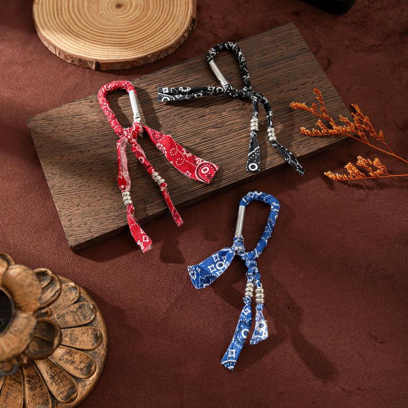 NEW Fashionable And Popular Fabric Keychain DIY Bag Pendant Leisure Daily Hanging For Women Men Gift