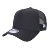 New Era Mesh Cap with Side Solid NewEra NE205 Baseball Free Size Men's Logo, Color, 9FORTY, Cap, Black, [Used]