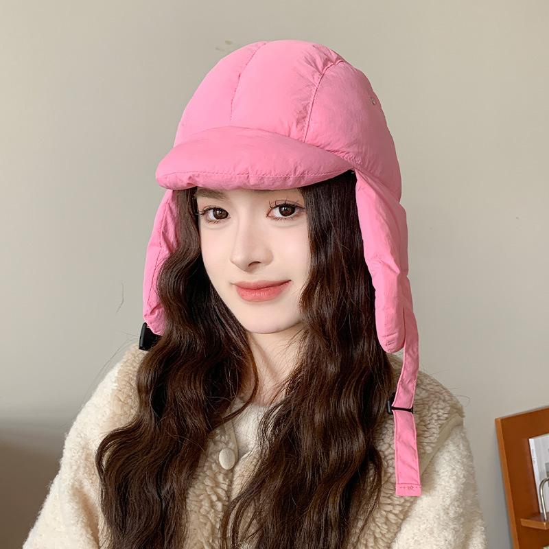 Down Winter Filling Light Warm Ear Protector Flying Cap Men's and Women's Mountaineering Snow Cap