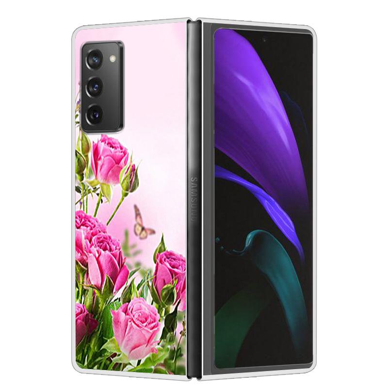 For Samsung Galaxy Z Fold2 Fold4 Fold5 Case Shockproof Hard Plastic PC Back Cover For Samsung Galaxy Z Fold 3 5 4 5G Phone Cases