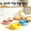 Wide Mouth Hamster Water Bowl Ceramic Tortoise Feeding Dish Creative Drinking Water Bowl  Small Pet