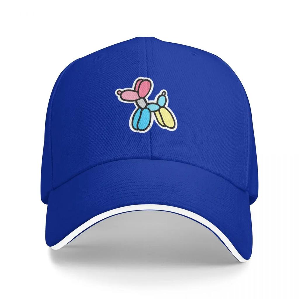 Genderflux Pride Flag Balloon Dog Baseball Cap Cosplay New In The Hat Elegant Women's Hats Men's