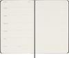 Moleskine Undated 12 Month Weekly Diary Hardcover Large Size wide x 21cm Black DUNDB12WN3 (13cm long)