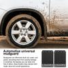 Universal 2 Pcs Car Mud Flaps Heat-Resistant Truck Splash Guards Trucks Mud Guards Wear-Resistant Auto Rear Mud Flaps 32x21.8cm