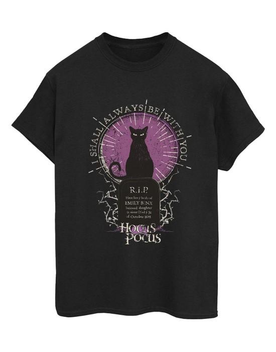 Disney Womens/Ladies Hocus Pocus RIP Emily Binx Cotton Boyfriend T-Shirt