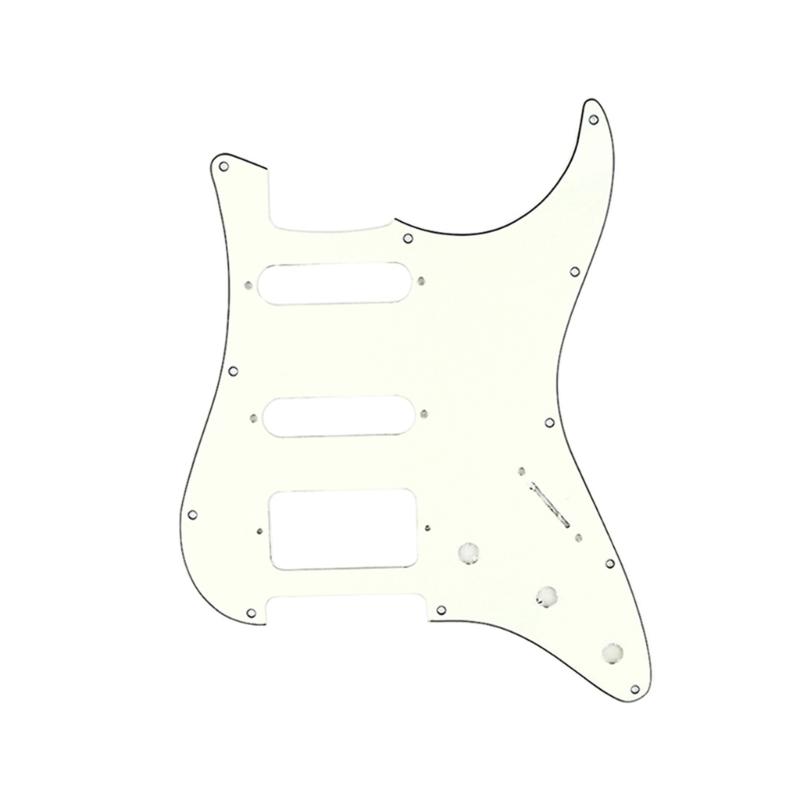 Multicolor 11Hole SSH Guitar Pickguard Scratch Plate For ST SQ Electric Guitars 3-Ply SSH Guitar Pickguard Guitar Parts