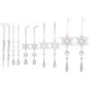 Haobei Acrylic Snowflake Icicle Christmas Decoration