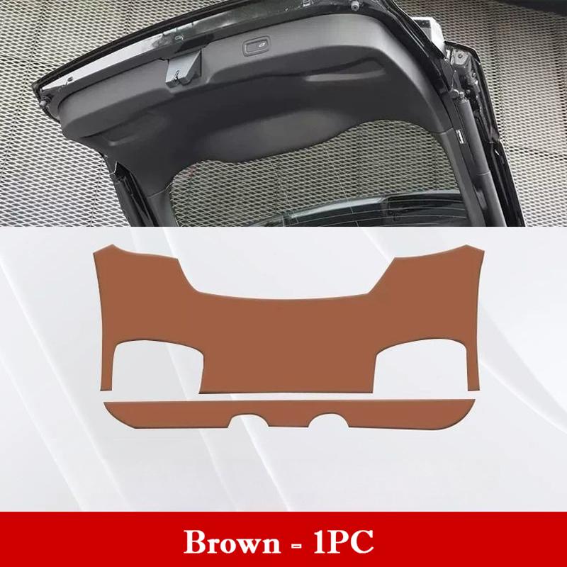 For Lynk & Co 01 2020-2026 Car Trunk Door Anti Kick Pad Tailgate Protective Sticker Mat Cargo Liner Interior Accessories
