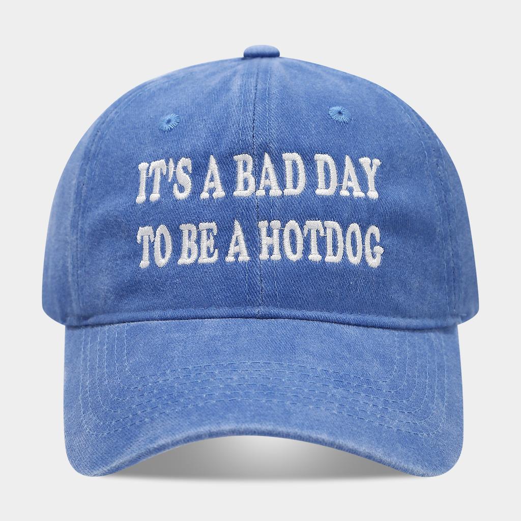 American Retro Fashion Washed Personalized Letter Embroidered Baseball Cap Men's and Women's Street Versatile Casual Cap