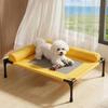 Elevated Pet Bed Mesh Ventilated Dog Cot Washable Resting Furniture for Small