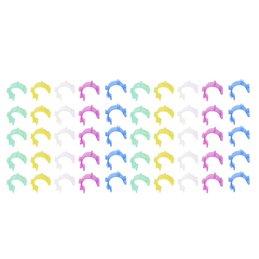 50Pcs Spool Clips Thread Control Holder Spool Storage Clip Anti‑Dropping Bobbin Buddies